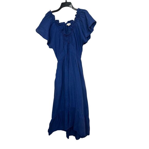 AULIEUDE Linen Maxi Dress  Designed in Australia - Picture 1 of 8